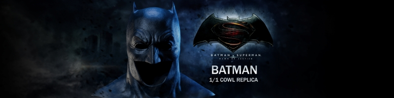 バットマン vs スーパーマン ジャスティスの誕生/ バットマン カウル 1/1 ライフサイズ レプリカ