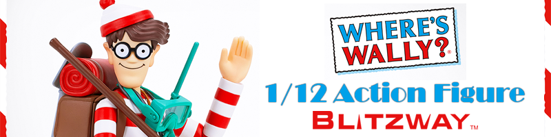 ウォーリーをさがせ！/ ウォーリー 1/12 アクションフィギュア