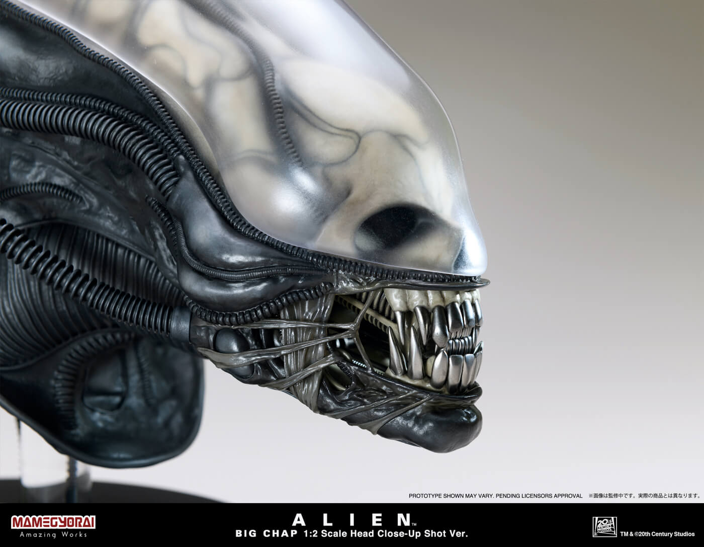 ALIEN BIG CHAP 1/2 SCALE HEAD Close Up Shot Ver.│Presented by 