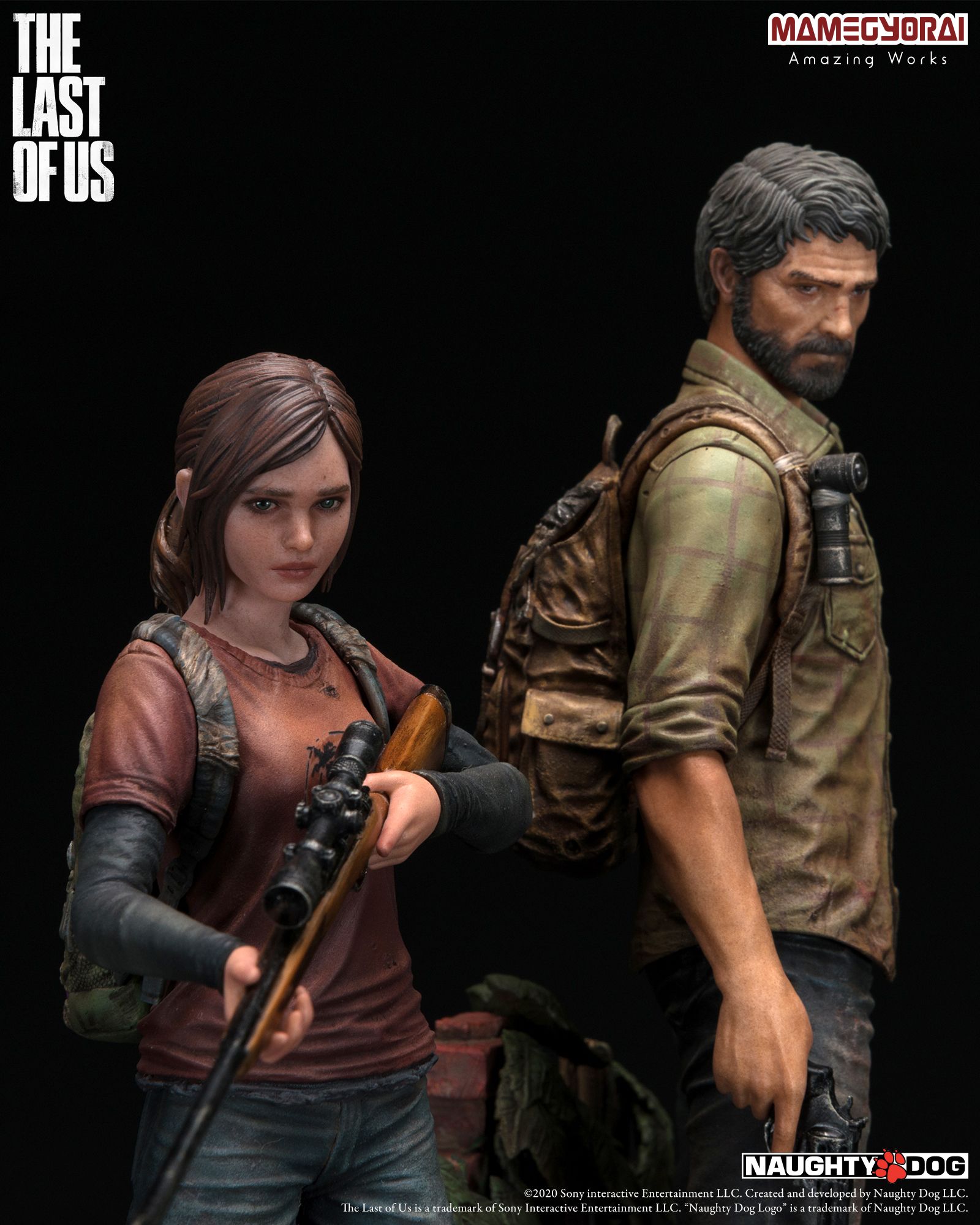 THE LAST OF US │ JOEL AND ELLIE 1/9 SCALE FIGURES ― ラスト・オブ 