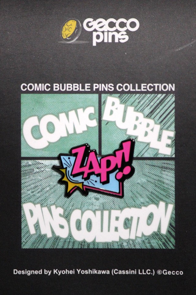 Gecco pins/ コミックバブル ピンズコレクション: ZAP!!（ザップ！！）