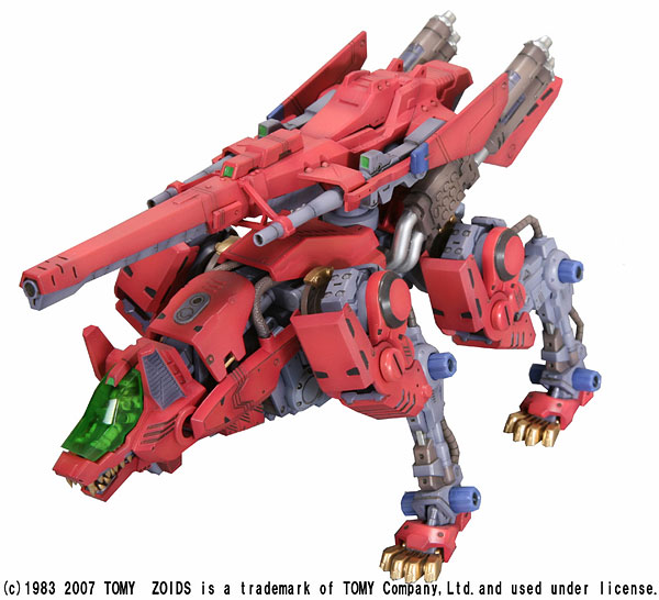 再生産】ZOIDS/ コマンドウルフ LC 1/72 プラモデルキット ゼネバス