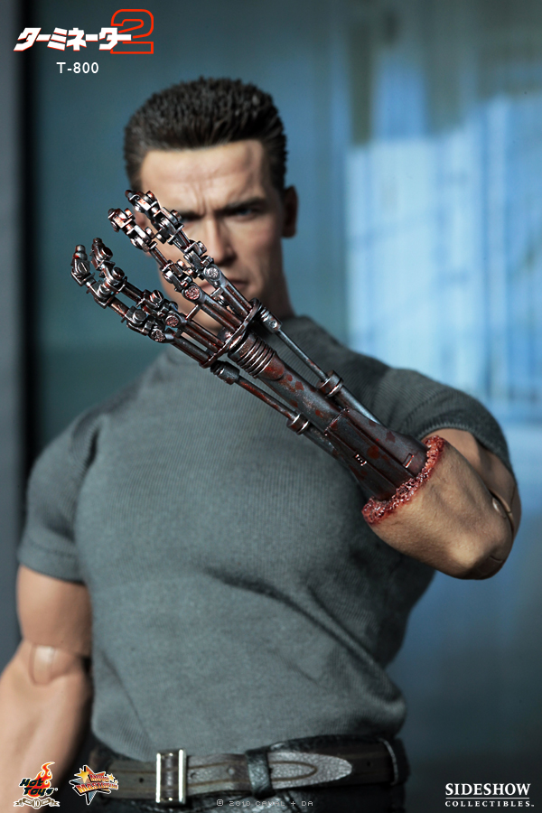 【再生産】ターミネーター2/ ムービー・マスターピース 1/6 フィギュア: T-800 - イメージ画像16