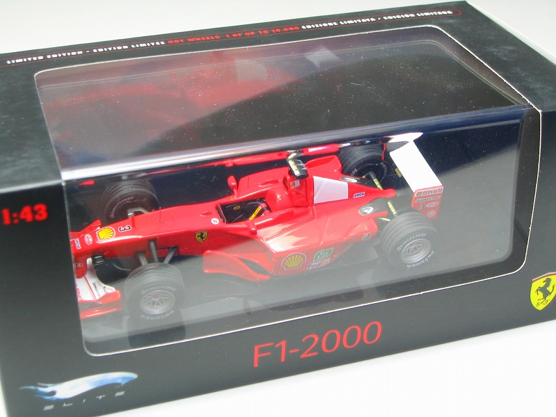 フェラーリ/ F1-2000 1/43 #3 ミハエル・シューマッハ 2000 ver - 映画 