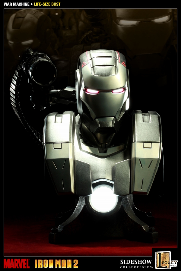 アイアンマン2/ ウォーマシン ライフサイズ バスト - イメージ画像6
