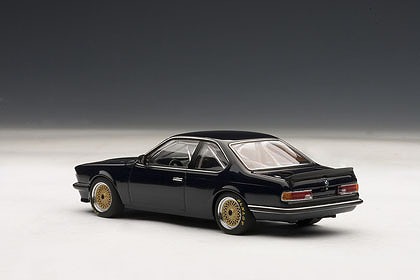 【お取り寄せ終了】BMW/ 635CSi プレーンボディ ダークブルー 1/43: 68444 - イメージ画像1