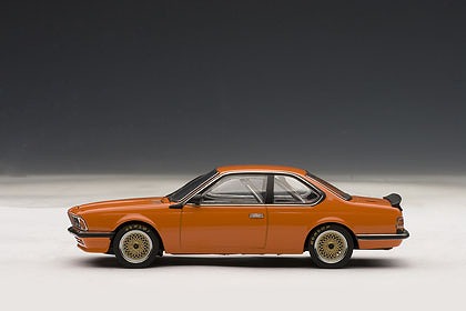 【お取り寄せ終了】BMW/ 635CSi プレーンボディ オレンジ 1/43: 68448 - イメージ画像2