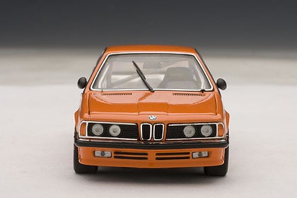 【お取り寄せ終了】BMW/ 635CSi プレーンボディ オレンジ 1/43: 68448 - イメージ画像3