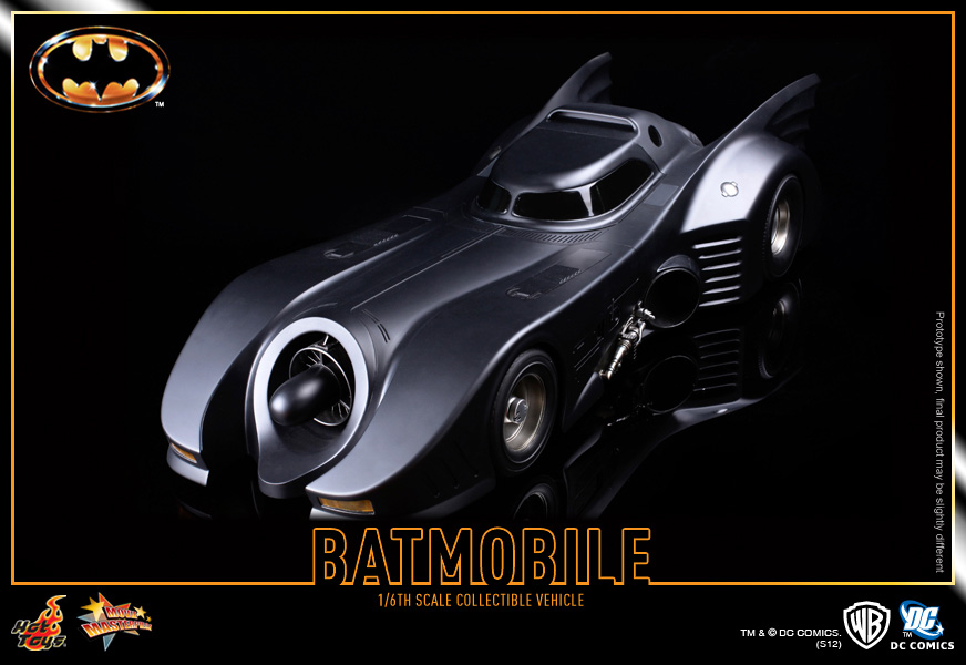 バットマン 1989 ティム・バートン/ ムービー・マスターピース デラックス 1/6 ビークル: バットモービル - イメージ画像1
