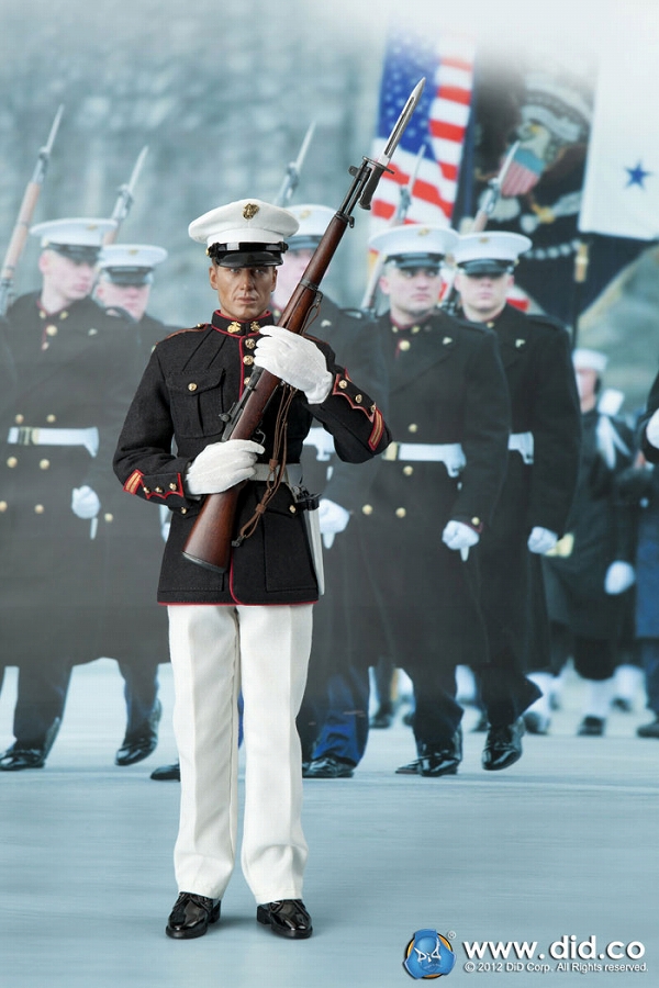 激レア[米軍人放出]アメリカ海兵隊儀仗兵、実物儀礼用コート 