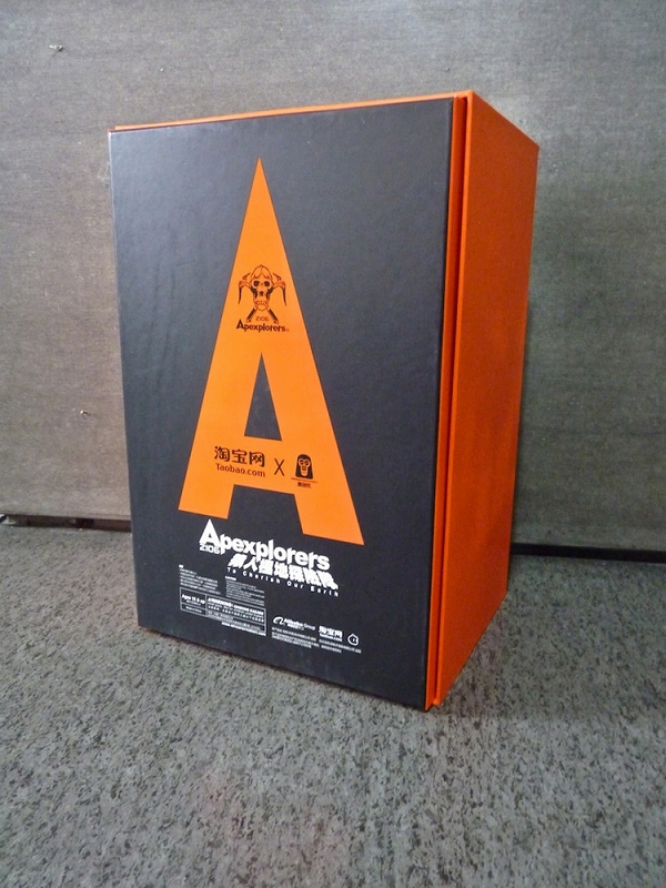 TAOBAO X Apexworkbot/ エイプクスローラーズ ビニールフィギュア レギュラー オレンジ ver - イメージ画像3