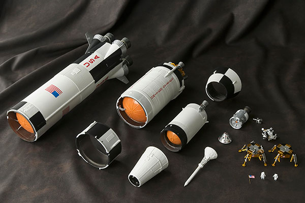 【再生産】大人の超合金/ アポロ11号＆サターンV型ロケット - イメージ画像1