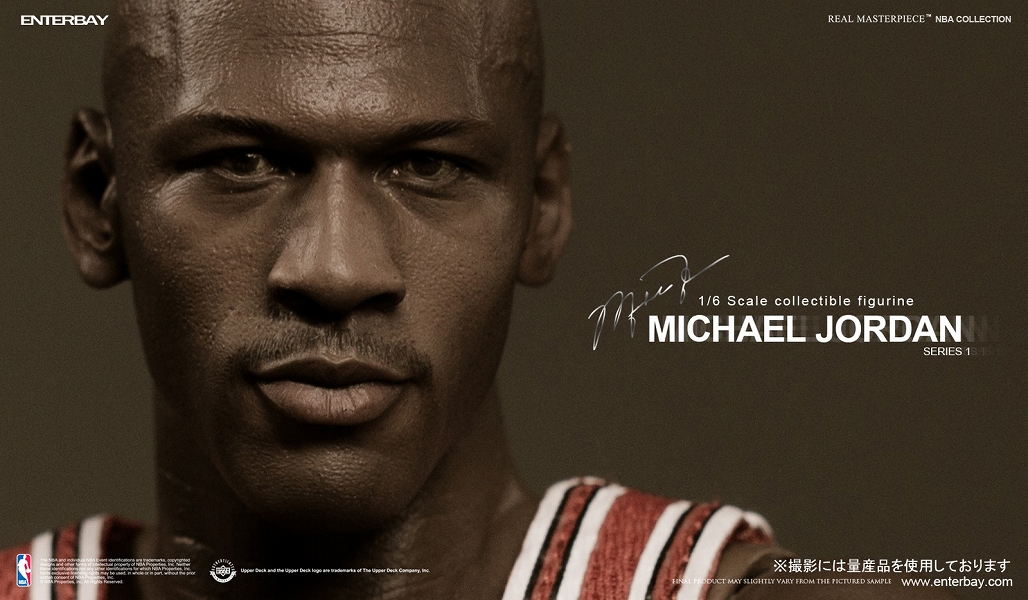 1/6 リアルマスターピース コレクティブル フィギュア/ NBAクラシックコレクション: マイケル・ジョーダン "I'm Legend #23" ロード・ユニフォーム ver - イメージ画像6