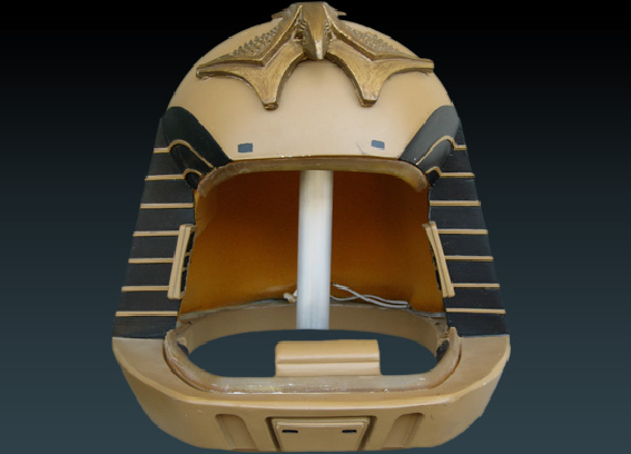 【再入荷】宇宙空母ギャラクティカ/ コロニアル・バイパー ヘルメット 1/1 ダブルサイン ver - イメージ画像1