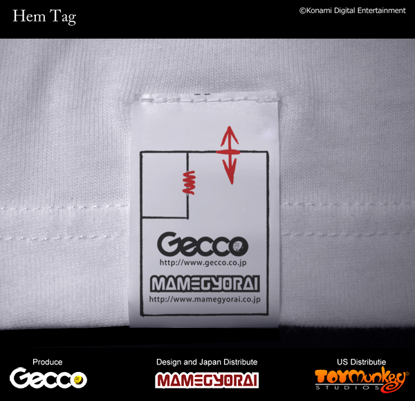 Gecco × 豆魚雷 ライフマニアックス/ Tシャツ サイレントヒル2: レッドピラミッドシング ホワイト S - イメージ画像7