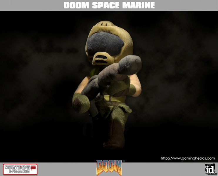 【豆魚雷流通限定】ドゥーム The Ultimate Doom/ スペースマリーン 11インチ プラッシュ - イメージ画像10