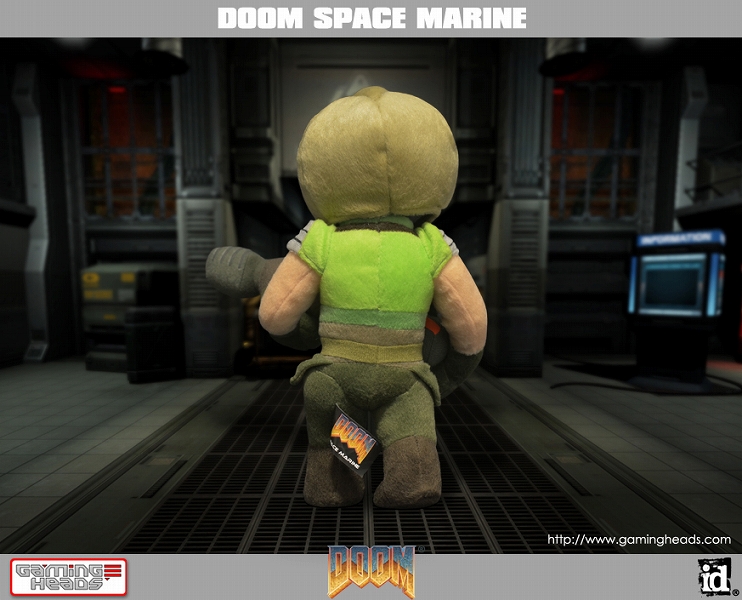【豆魚雷流通限定】ドゥーム The Ultimate Doom/ スペースマリーン 11インチ プラッシュ - イメージ画像4