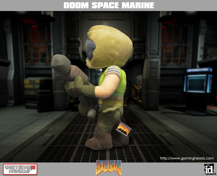 【豆魚雷流通限定】ドゥーム The Ultimate Doom/ スペースマリーン 11インチ プラッシュ - イメージ画像5