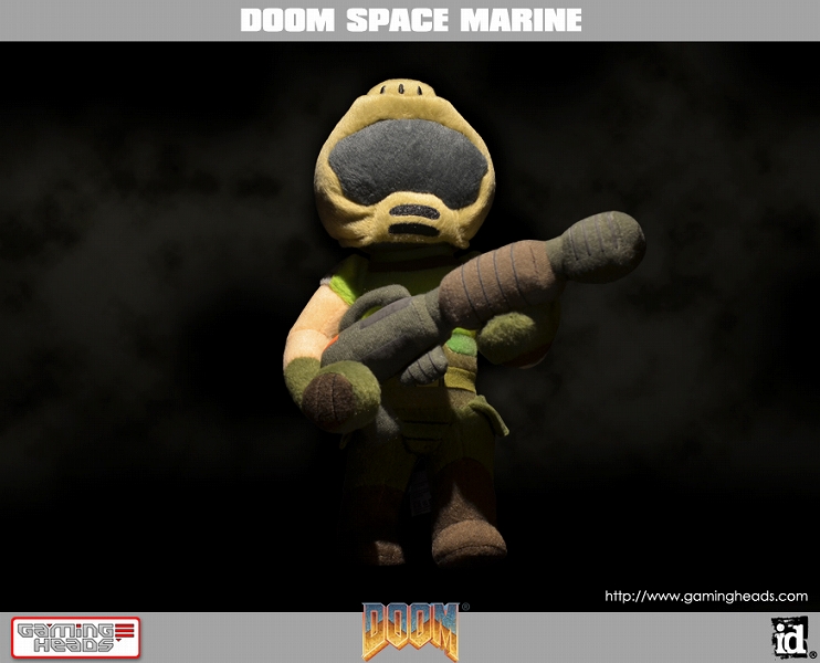 【豆魚雷流通限定】ドゥーム The Ultimate Doom/ スペースマリーン 11インチ プラッシュ - イメージ画像7