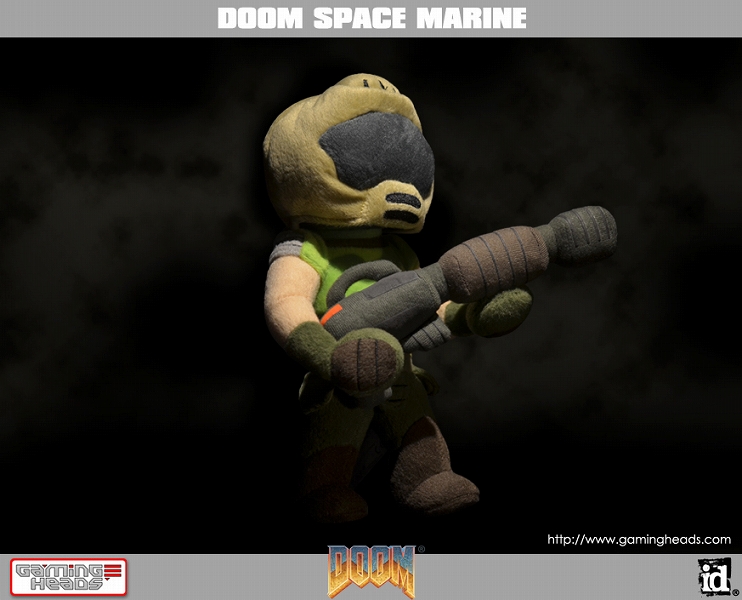 【豆魚雷流通限定】ドゥーム The Ultimate Doom/ スペースマリーン 11インチ プラッシュ - イメージ画像8