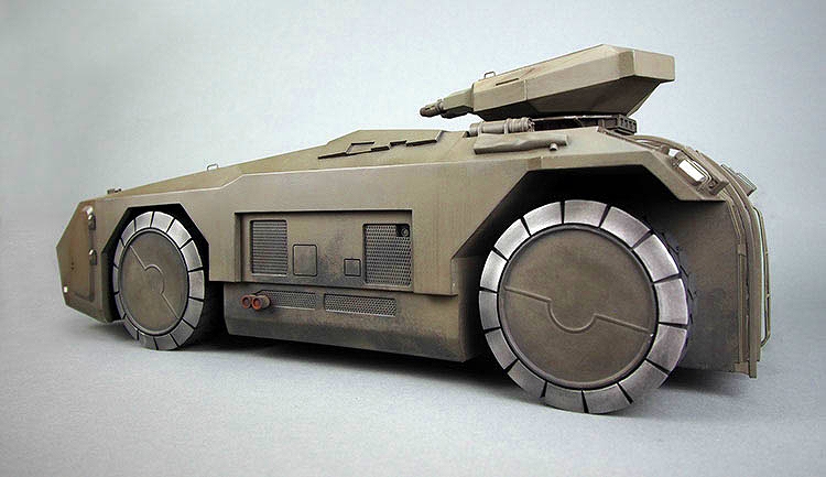 エイリアン2/ 装甲兵員輸送車 M577-APC 1/18 レプリカ/ エイリアン＆プレデター/ ハリウッドコレクティブルグループ - イメージ画像8  - 映画・アメコミ・ゲーム フィギュア・グッズ・Tシャツ通販