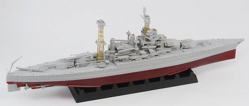 スカイウェーブシリーズ/ 米国海軍 戦艦 ウェスト･ヴァージニア 1941 1/700 プラモデルキット W165 - イメージ画像2