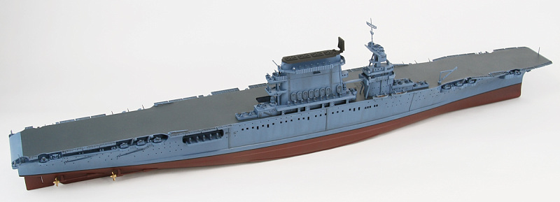 スカイウェーブシリーズ/ 米国海軍 航空母艦 CV-2 レキシントン 1942 1/700 プラモデルキット W167 - イメージ画像1