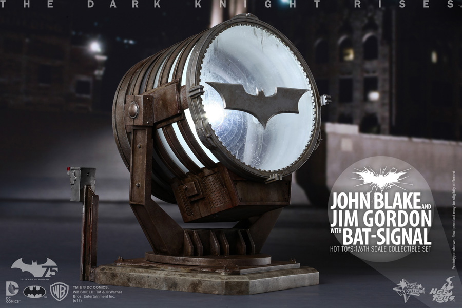 【お一人様3点限り】バットマン ダークナイト・ライジング/ ムービー・マスターピース 1/6 フィギュア: ジョン・ブレイク＆バットシグナル投光器＆ジム・ゴードン セット - イメージ画像12
