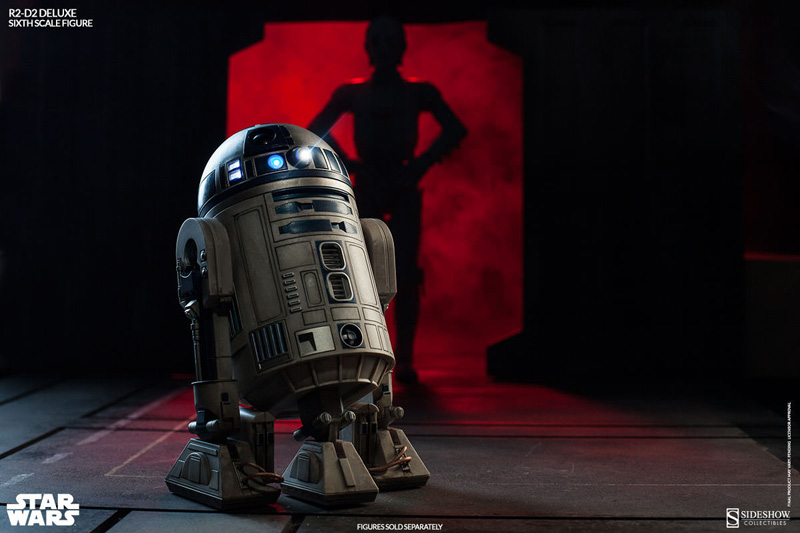 【再生産】スターウォーズ/ ヒーロー・オブ・レベリオン: R2-D2 1/6 アクションフィギュア - イメージ画像10