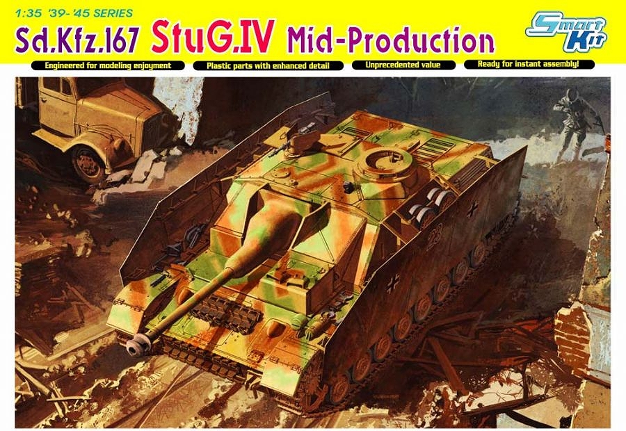 サイバーホビー 1/35 WW.II ドイツ軍 IV号突撃砲 中期生産型 プラモデル