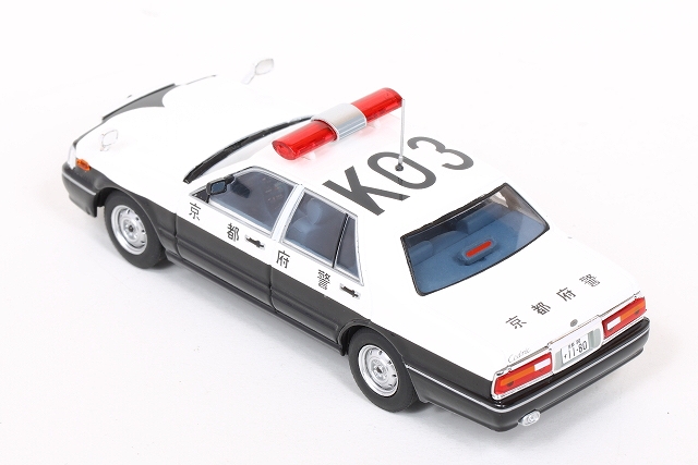 日産 セドリック YPY31 1995 京都府警察交通部交通機動隊車1/43 H7439507 - イメージ画像2