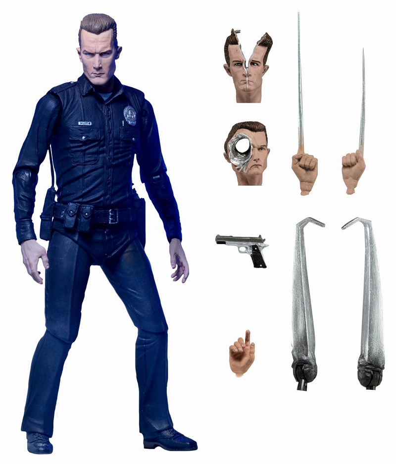 ターミネーター2/ アルティメット T-1000 ロバート・パトリック 7インチ アクションフィギュア デラックスパッケージ ver - イメージ画像1