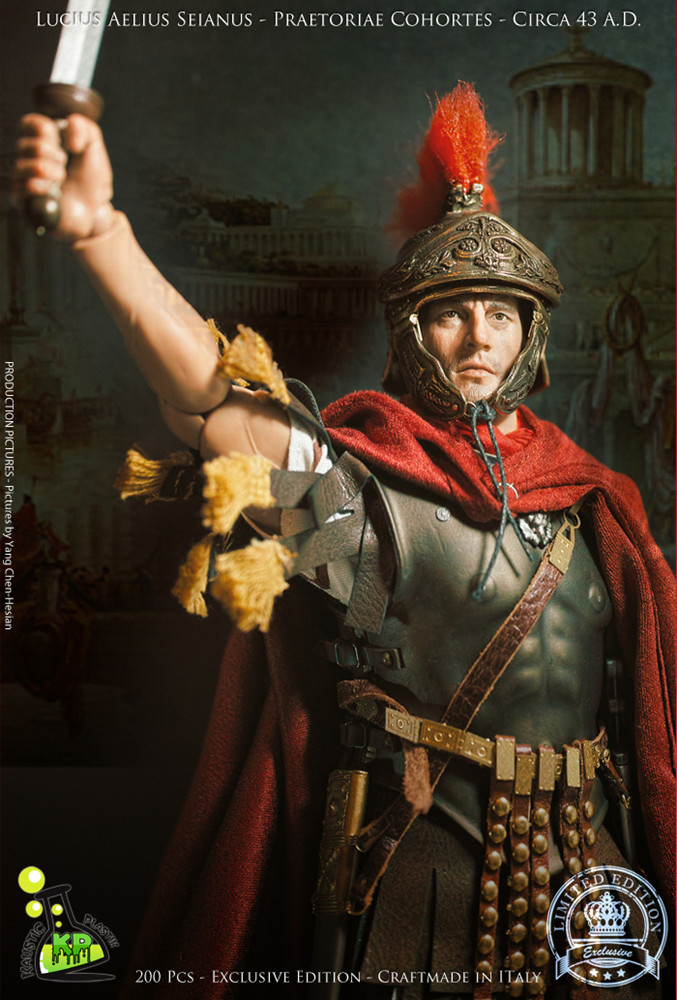 ローマ軍 親衛隊長官 ルキウス・アエリウス・セイヤヌス 1/6 アクションフィギュア KP0008DX - イメージ画像1