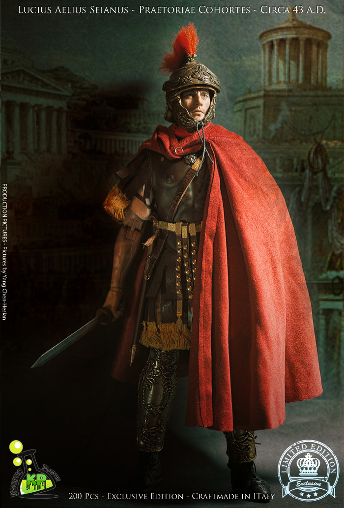 ローマ軍 親衛隊長官 ルキウス・アエリウス・セイヤヌス 1/6 アクションフィギュア KP0008DX - イメージ画像4