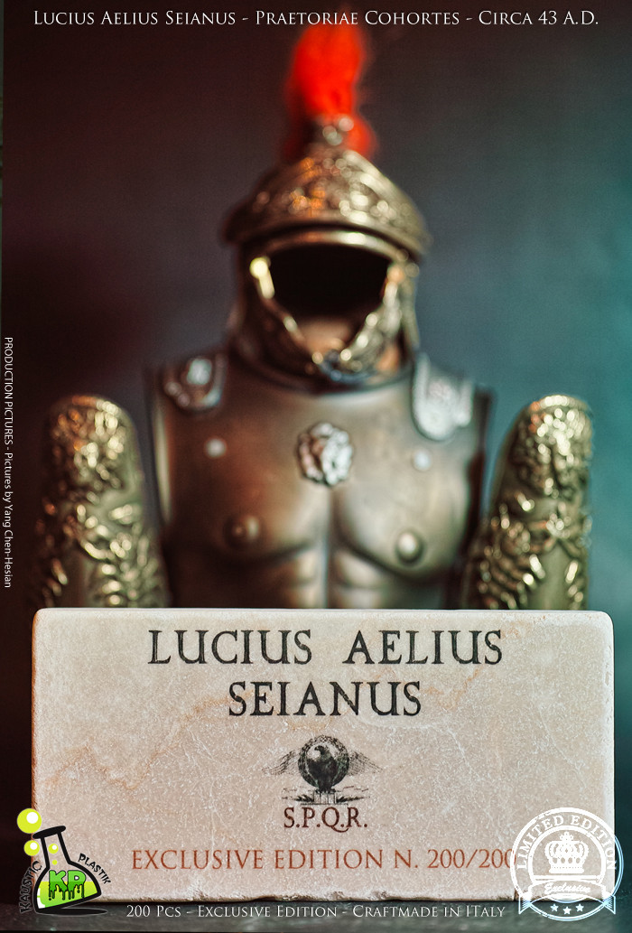 ローマ軍 親衛隊長官 ルキウス・アエリウス・セイヤヌス 1/6 アクションフィギュア KP0008DX - イメージ画像8