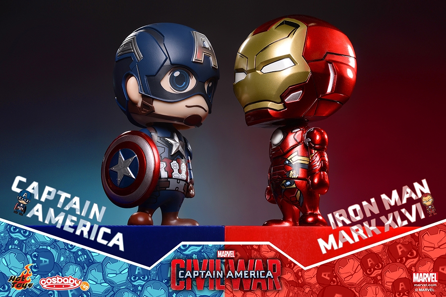 【お一人様3点限り】コスベイビー/ シビル・ウォー キャプテン・アメリカ サイズS: キャプテン・アメリカ vs アイアンマン・マーク46 2PK - イメージ画像4