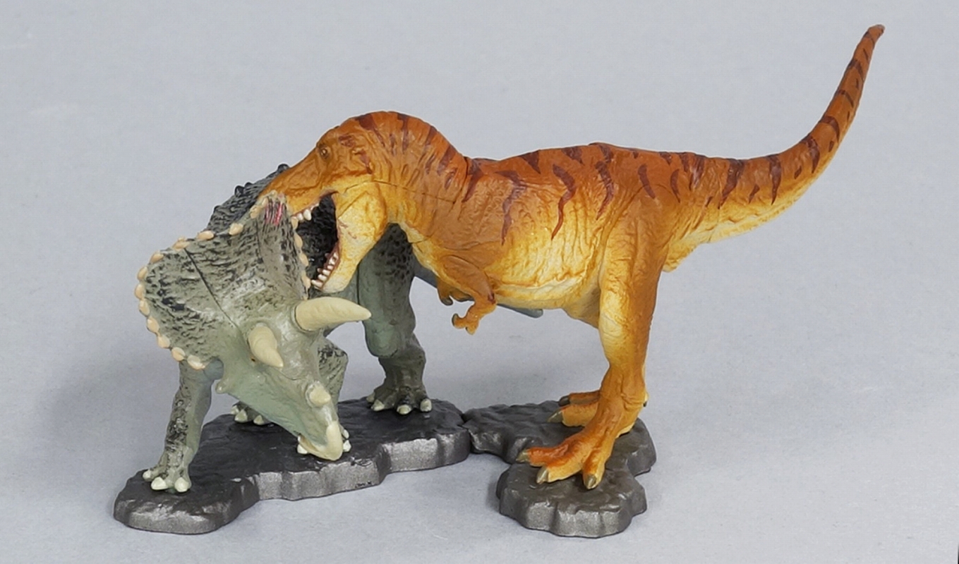 miniQ/ ティラノサウルス VS トリケラトプス - イメージ画像1