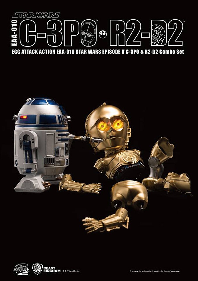エッグアタックアクション/ スターウォーズ 帝国の逆襲: C-3PO＆R2-D2 ...
