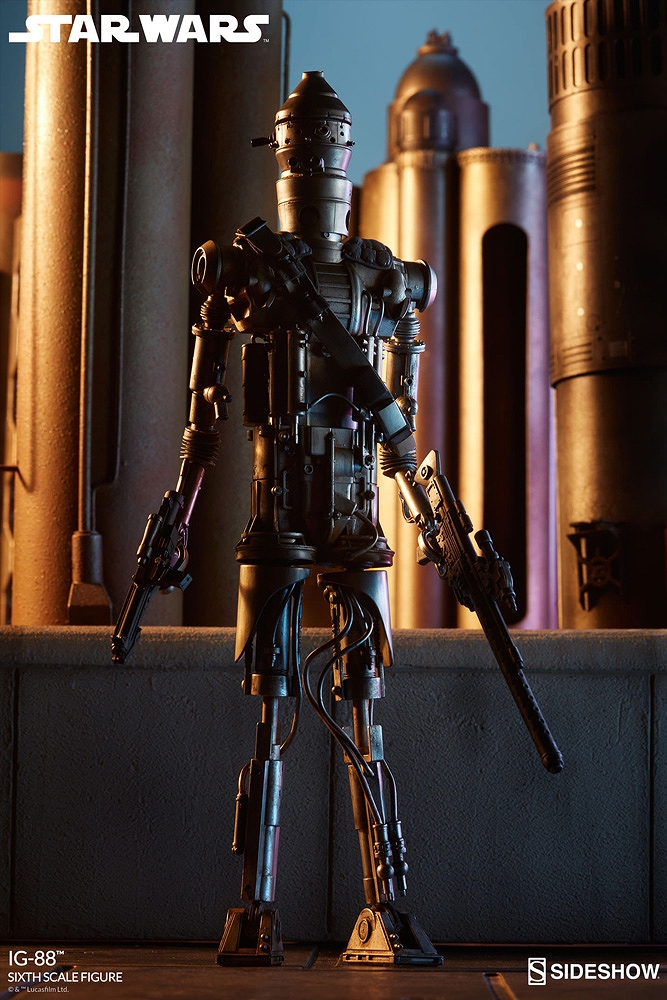 スターウォーズ/ スカム＆ヴィラニー・オブ・スターウォーズ: IG-88 1/6 アクションフィギュア ver.2 - イメージ画像11