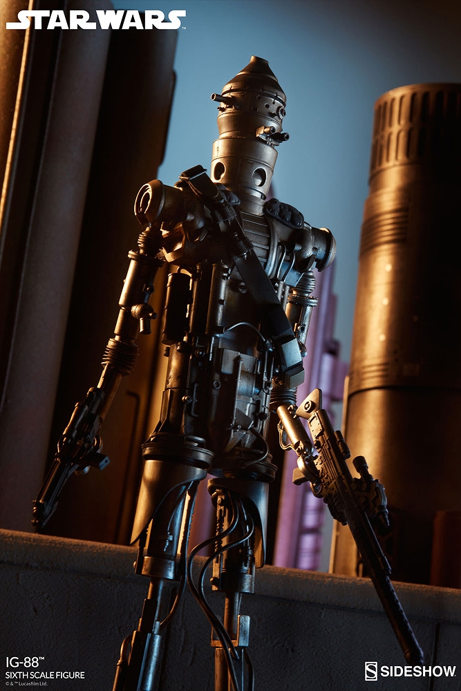 スターウォーズ/ スカム＆ヴィラニー・オブ・スターウォーズ: IG-88 1/6 アクションフィギュア ver.2 - イメージ画像12