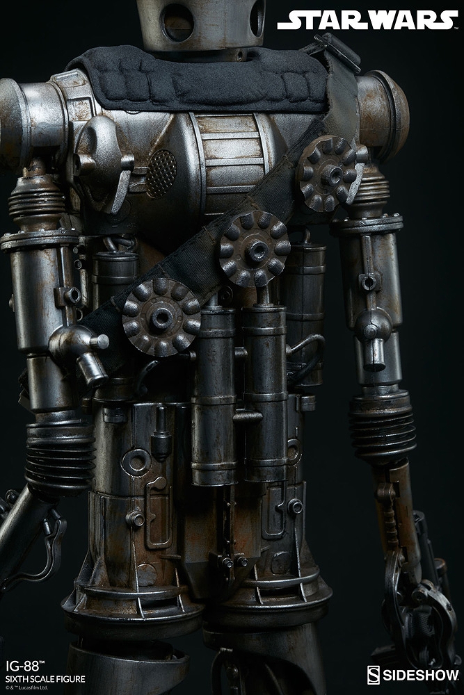 スターウォーズ/ スカム＆ヴィラニー・オブ・スターウォーズ: IG-88 1/6 アクションフィギュア ver.2 - イメージ画像8