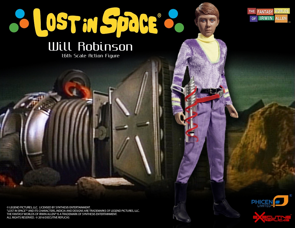 宇宙家族ロビンソン/ ウィル ウィリアム・ロビンソン 3rdシーズン 1/6 アクションフィギュア LISERPL003 - イメージ画像1