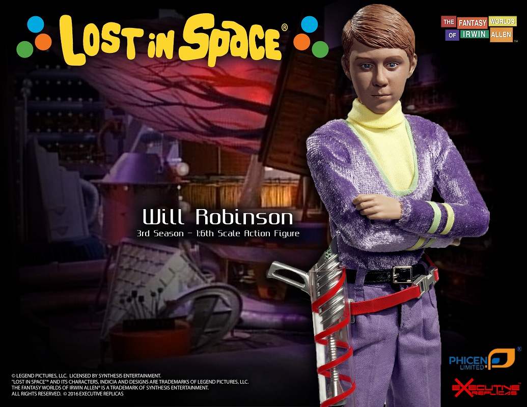 宇宙家族ロビンソン/ ウィル ウィリアム・ロビンソン 3rdシーズン 1/6 アクションフィギュア LISERPL003 - イメージ画像4