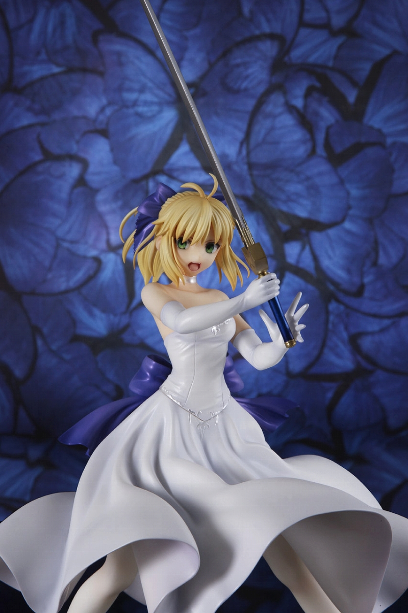 Fate/stay night Unlimited Blade Works/ セイバー 1/8 PVC 白ドレス