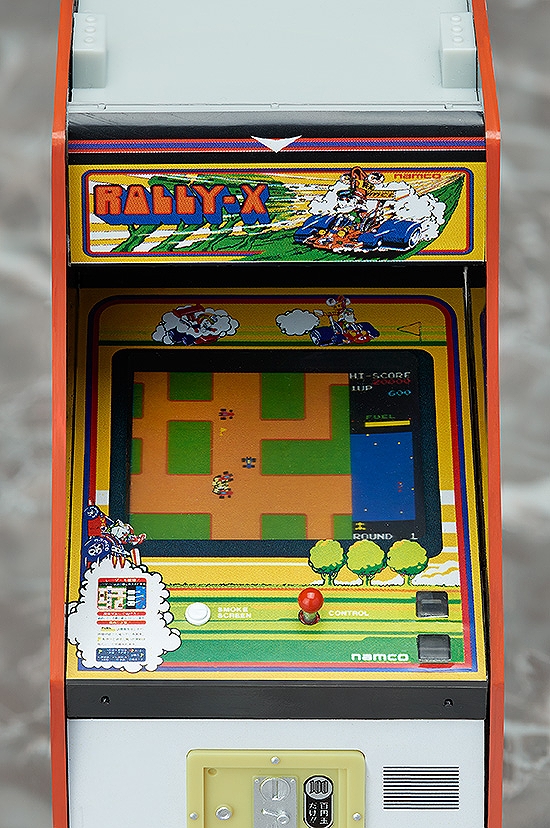 namco アーケードゲームマシンコレクション/ ラリーX 1/12 ミニチュア - イメージ画像2