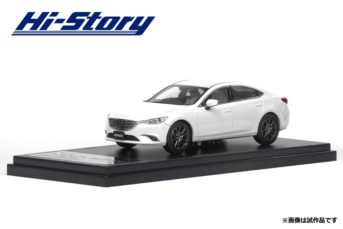 MAZDA アテンザ セダン 2016 スノーフレイクホワイトパールマイカ 1/43