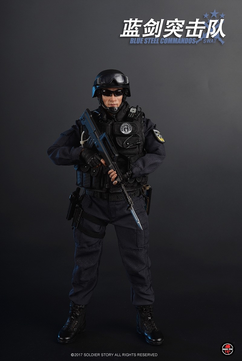 ブルースチール コマンド SWAT 1/6 アクションフィギュア SS099 - イメージ画像16