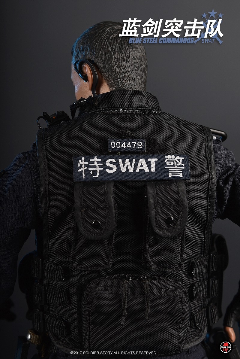 ブルースチール コマンド SWAT 1/6 アクションフィギュア SS099 - イメージ画像39