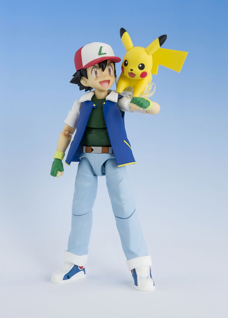 S H フィギュアーツ ポケットモンスターシリーズ サトシ With ピカチュウ ゲーム系 バンダイ Bandai Spirits イメージ画像3 映画 アメコミ ゲーム フィギュア グッズ Tシャツ通販