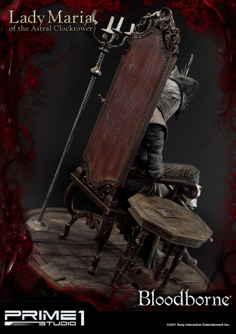 【完売】【送料無料】アルティメットプレミアムマスターライン/ Bloodborne ブラッドボーン: 時計塔のマリア スタチュー UPMBB-01 - イメージ画像13